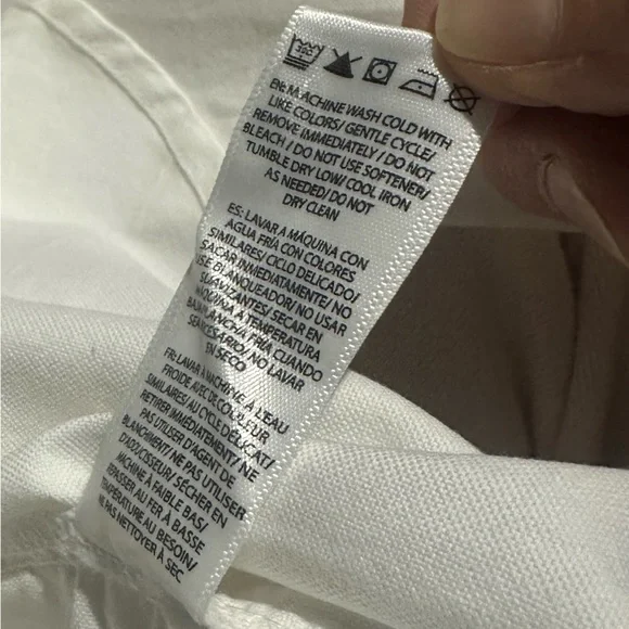 Beach Lunch Lounge White Long Sleeve
Button Down Shirt XS NWT - Picture 11 of 11